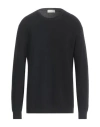Filippo De Laurentiis Man Sweater Black Size 48 Merino Wool