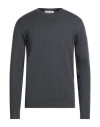 Filippo De Laurentiis Man Sweater Charcoal Size 40 Merino Wool In Gray