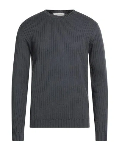 Filippo De Laurentiis Man Sweater Charcoal Size 40 Merino Wool In Gray