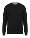 Filippo De Laurentiis Man Sweater Dark Brown Size 40 Merino Wool