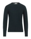 Filippo De Laurentiis Man Sweater Dark Green Size 40 Merino Wool, Cashmere, Polyamide