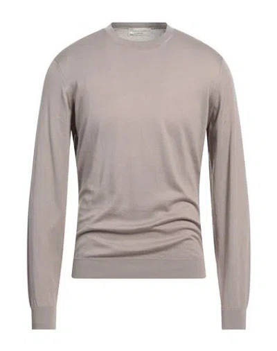 Filippo De Laurentiis Man Sweater Dove Grey Size 40 Cotton In Grey