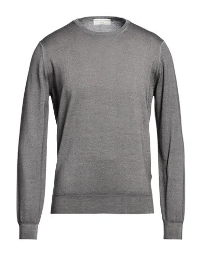 Filippo De Laurentiis Man Sweater Dove Grey Size 40 Merino Wool In Gray