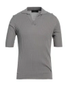 Filippo De Laurentiis Man Sweater Grey Size 40 Cotton