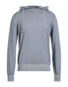 Filippo De Laurentiis Man Sweater Grey Size 40 Merino Wool In Gray