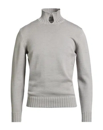 Filippo De Laurentiis Man Sweater Grey Size 42 Merino Wool In Gray