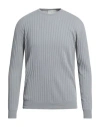 Filippo De Laurentiis Man Sweater Grey Size 44 Cotton In Gray