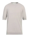 Filippo De Laurentiis Man Sweater Grey Size 46 Cotton