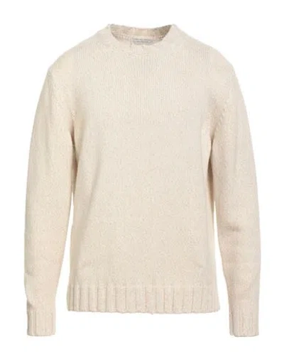 Filippo De Laurentiis Man Sweater Ivory Size 42 Cashmere In Neutral