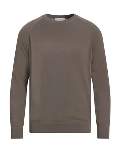 Filippo De Laurentiis Man Sweater Khaki Size 44 Cotton In Beige