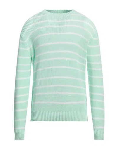Filippo De Laurentiis Man Sweater Light Green Size 42 Cotton