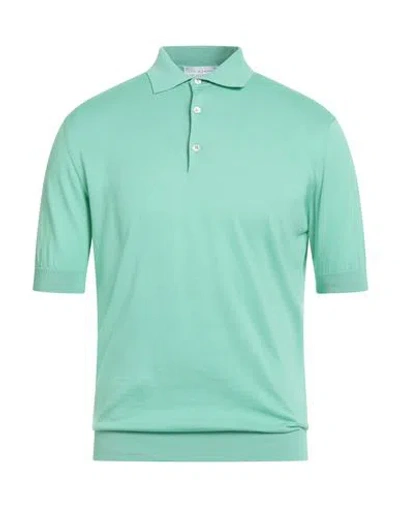 Filippo De Laurentiis Man Sweater Light Green Size 42 Cotton
