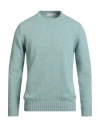 Filippo De Laurentiis Man Sweater Light Green Size 44 Cashmere