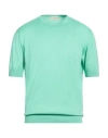 Filippo De Laurentiis Man Sweater Light Green Size 44 Cotton