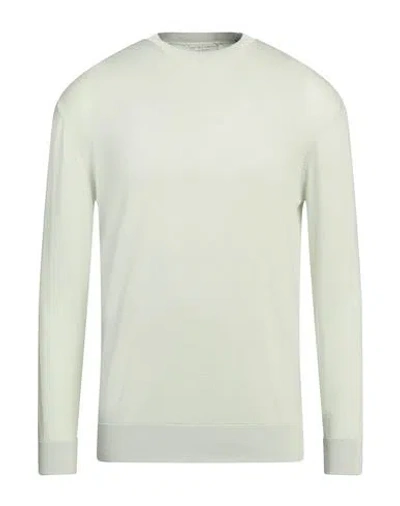 Filippo De Laurentiis Man Sweater Light Green Size 44 Cotton