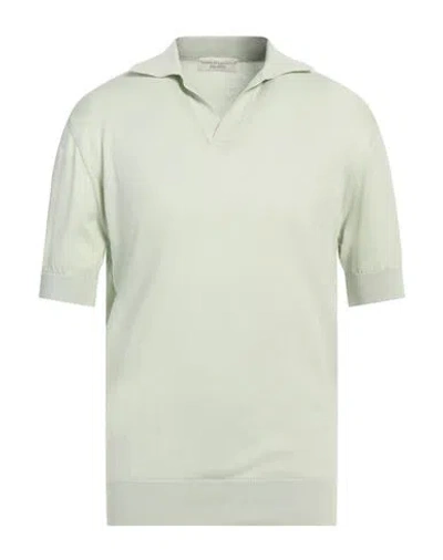 Filippo De Laurentiis Man Sweater Light Green Size 48 Cotton