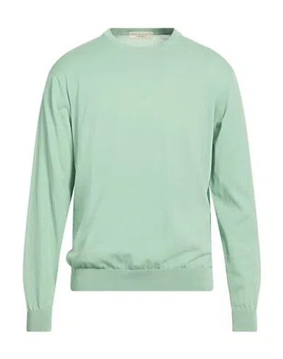 Filippo De Laurentiis Man Sweater Light Green Size 50 Cotton
