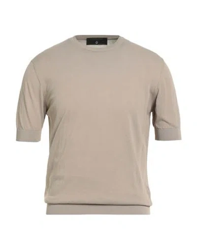 Filippo De Laurentiis Man Sweater Light Grey Size 38 Cotton