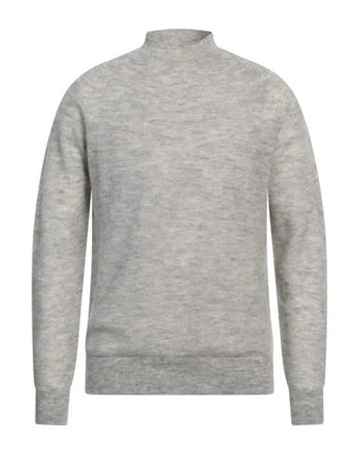 Filippo De Laurentiis Man Sweater Light Grey Size 40 Mohair Wool, Polyamide, Wool