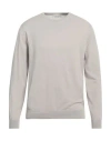 Filippo De Laurentiis Man Sweater Light Grey Size 46 Cotton In Grey