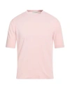 Filippo De Laurentiis Man Sweater Light Pink Size 44 Cotton In Pink