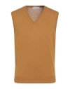 Filippo De Laurentiis Man Sweater Ocher Size 38 Cotton In Yellow