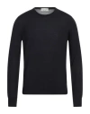 Filippo De Laurentiis Man Sweater Midnight Blue Size 46 Merino Wool
