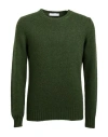 Filippo De Laurentiis Man Sweater Military Green Size 38 Cashmere In Green