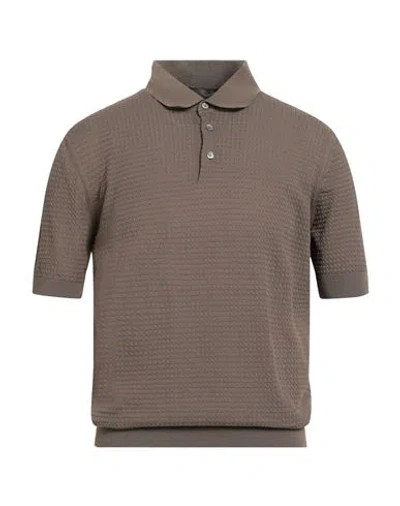 Filippo De Laurentiis Man Sweater Military Green Size 42 Cotton