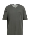 Filippo De Laurentiis Man Sweater Military Green Size 46 Cotton In Green