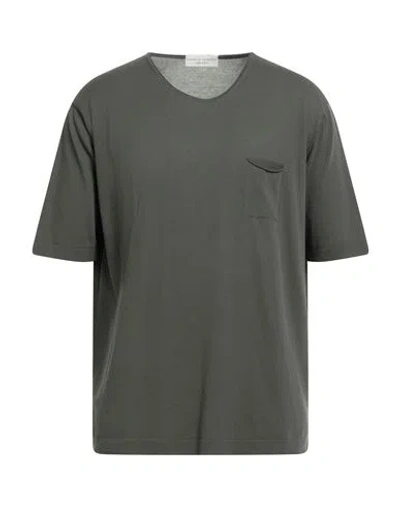 Filippo De Laurentiis Man Sweater Military Green Size 46 Cotton
