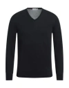 Filippo De Laurentiis Man Sweater Navy Blue Size 38 Cotton
