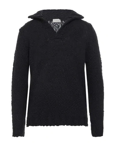 Filippo De Laurentiis Man Sweater Navy Size 44 Merino Wool, Polyamide In Blue