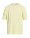 Filippo De Laurentiis Man Sweater Pastel Yellow Size 44 Cotton In Yellow