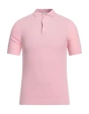 Filippo De Laurentiis Man Sweater Pink Size 36 Cotton, Polyamide In Pink