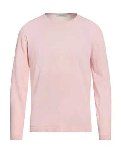 Filippo De Laurentiis Man Sweater Pink Size 44 Cotton