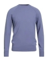 Filippo De Laurentiis Man Sweater Purple Size 40 Cashmere In Purple