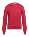 Filippo De Laurentiis Man Sweater Red Size 3xl Cotton In Red