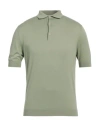 Filippo De Laurentiis Man Sweater Sage Green Size 38 Cotton