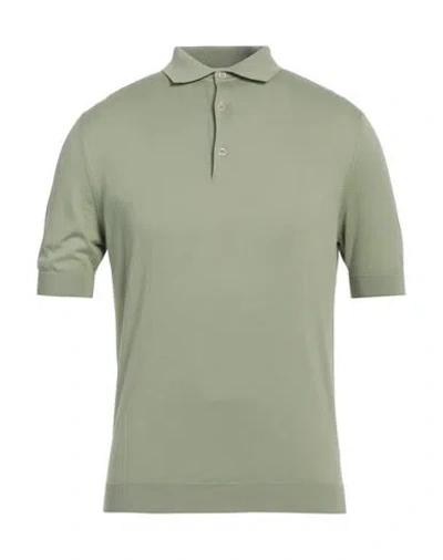 Filippo De Laurentiis Man Sweater Sage Green Size 38 Cotton