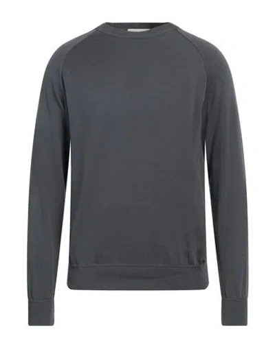 Filippo De Laurentiis Man Sweater Steel Grey Size 38 Cotton In Grey
