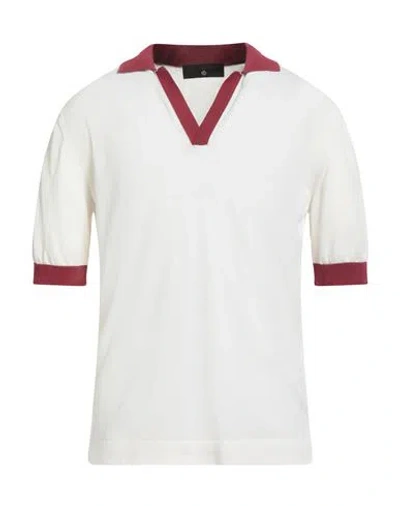 Filippo De Laurentiis Man Sweater White Size 44 Cotton