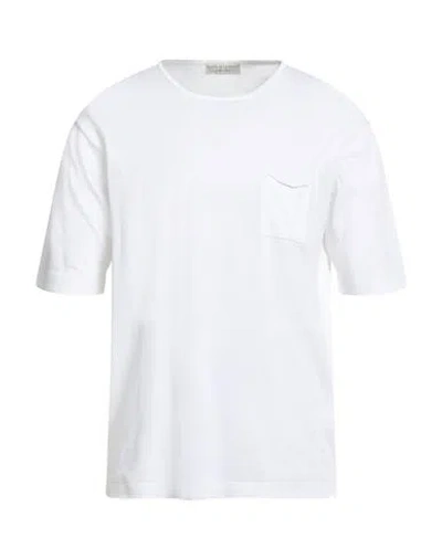 Filippo De Laurentiis Man Sweater White Size 46 Cotton