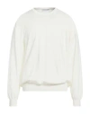 Filippo De Laurentiis Man Sweater White Size 48 Cotton In White
