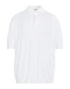 Filippo De Laurentiis Man Sweater White Size 48 Cotton