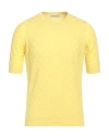 Filippo De Laurentiis Man Sweater Yellow Size 40 Cotton
