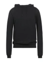 Filippo De Laurentiis Man Sweatshirt Black Size 40 Cotton In Black