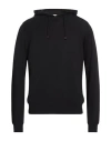 Filippo De Laurentiis Man Sweatshirt Black Size 48 Cotton In Black