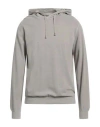 Filippo De Laurentiis Man Sweatshirt Light Grey Size 44 Cotton In Grey