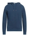 Filippo De Laurentiis Man Sweatshirt Navy Blue Size 38 Cotton